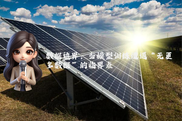 数据边界:当模型训练遭遇“无更多数据”的临界点
