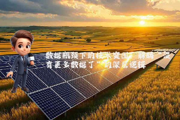 数据瓶颈下的技术突围：解码“没有更多数据了”的深层逻辑