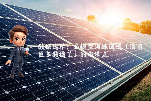 数据边界：当模型训练遭遇「没有更多数据了」的临界点