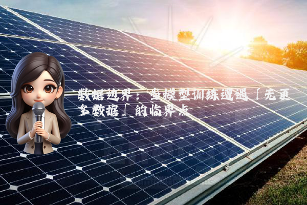 数据边界：当模型训练遭遇「无更多数据」的临界点