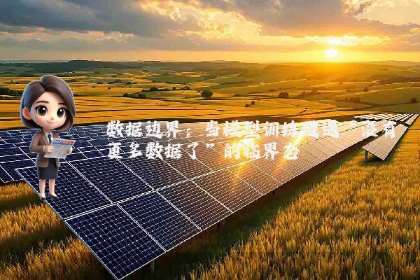 数据边界：当模型训练遭遇“没有更多数据了”的临界态