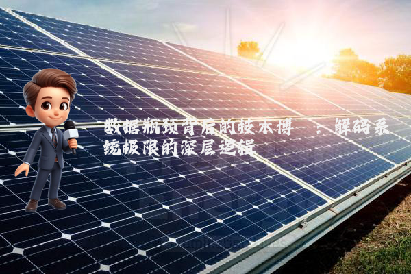 数据瓶颈背后的技术博弈：解码系统极限的深层逻辑